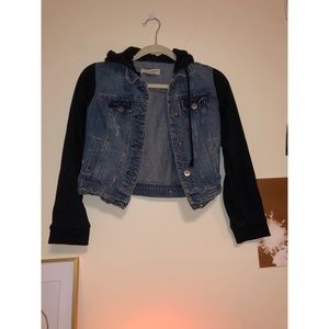 BULLHEAD DENIM JEAN/HOODIE JACKET